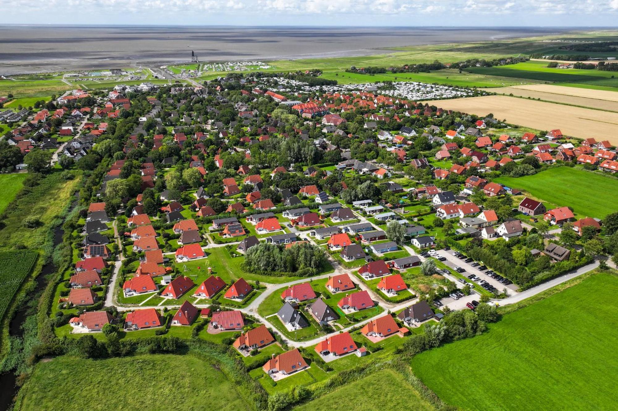 Ferienhaus "Ebbe & Flut" Ostertill 12 Dorumer Neufeld Eksteriør bilde